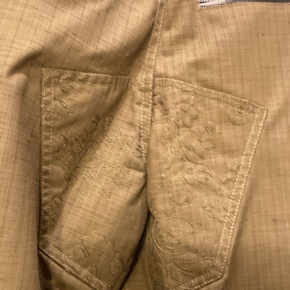 Boys Medium Olive Green Against the Grain Allyance Snow board pants - Picture 8 of 16